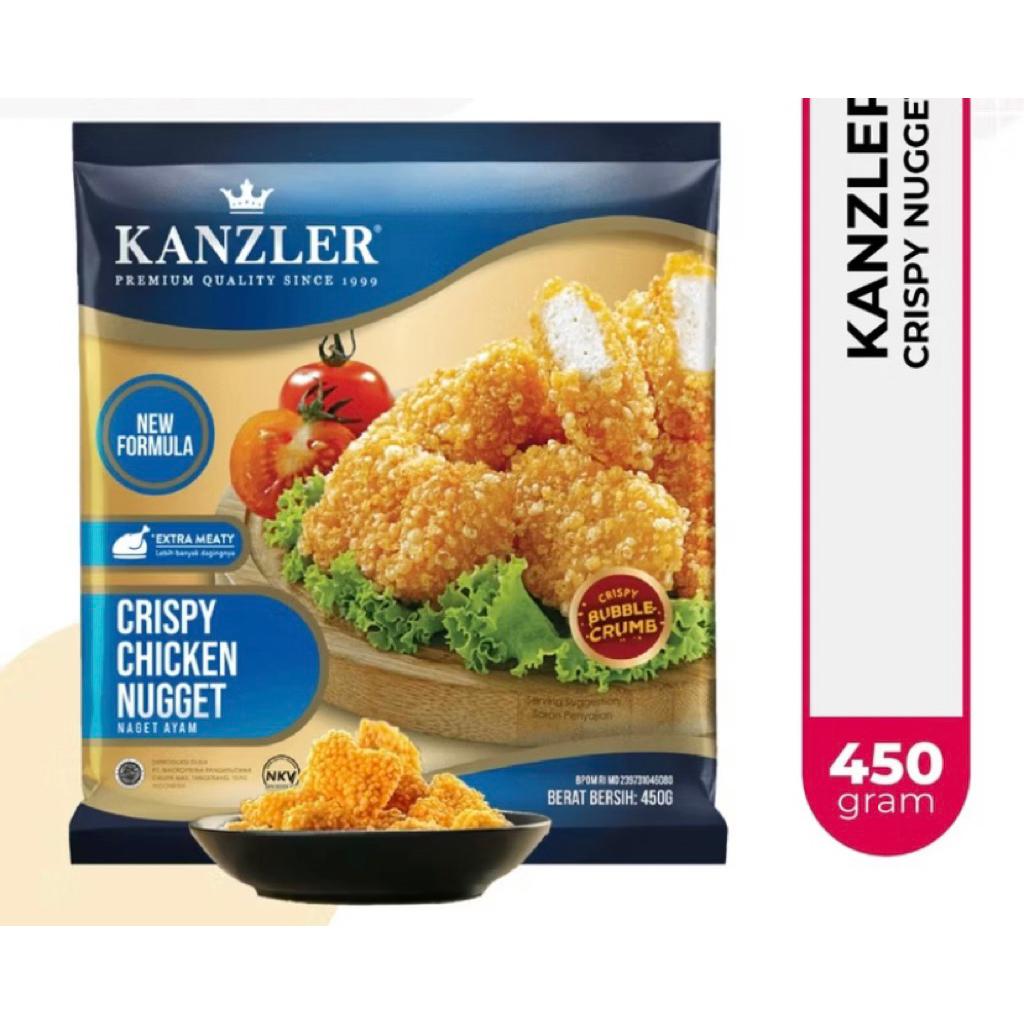 

KANZLER CRISPY CHICKEN NUGGET 450gram