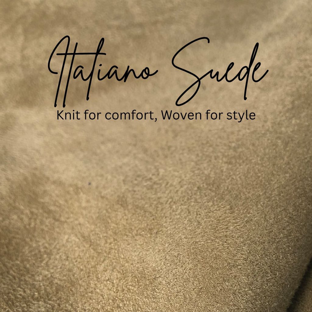ITALIANO SUEDE - Kain Sofa Suede/Kain Kursi Polos/Kain Sarung Bantal (REGENCY)