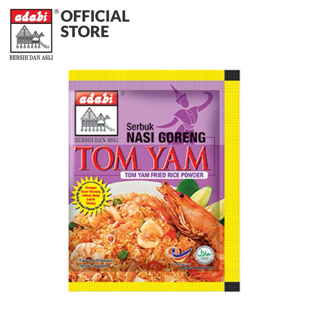 

ADABI Bumbu Nasi Goreng Tom Yam 17g IMPORTED