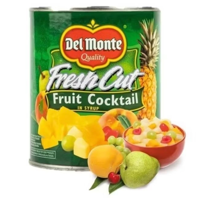 

Aneka brand cocktail buah kaleng NARAYA FRUIT COCKTAIL 850GR/ Vinisi Fruit Cocktail Klg 840Gr/ Delmonte Fruit Cocktail 825 gr
