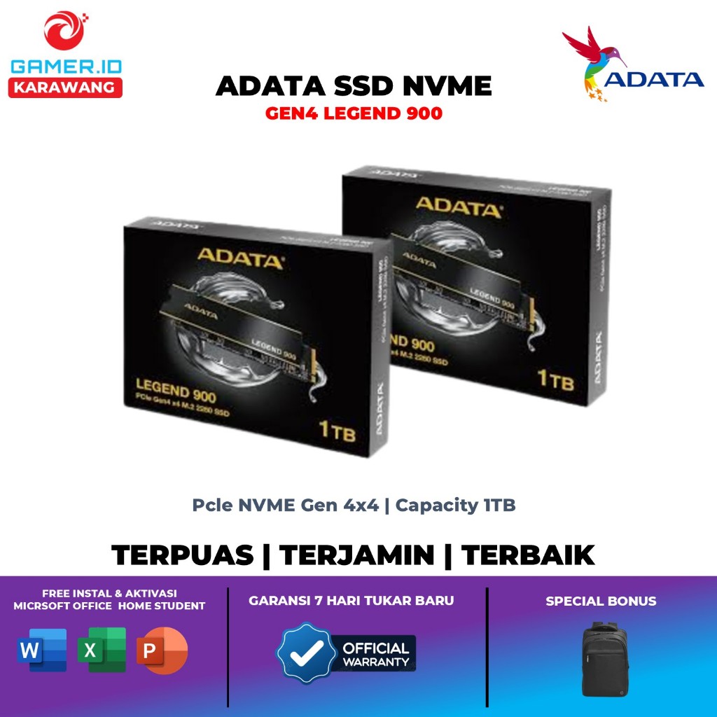 Adata Ssd Nvme Gen4 Legend 900 1TB