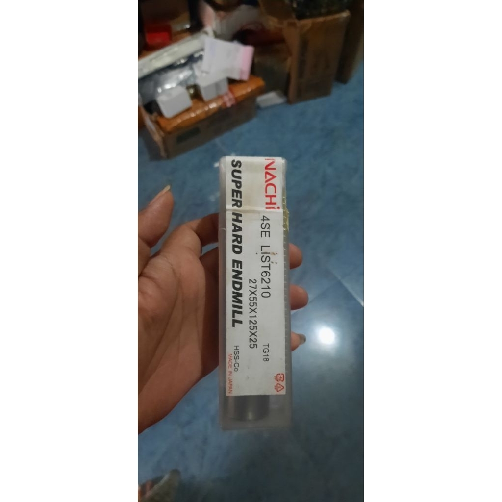 PROMO TERMURAH NACHI SUPER HARD ENDMILL 4Flute Mata Bor Milling 27MM