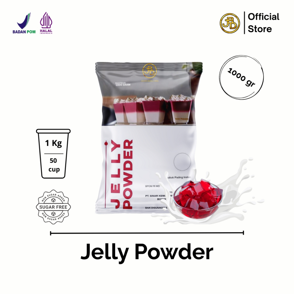 

JELLY KONYAKU Powder 1 KG - JBD | HALAL