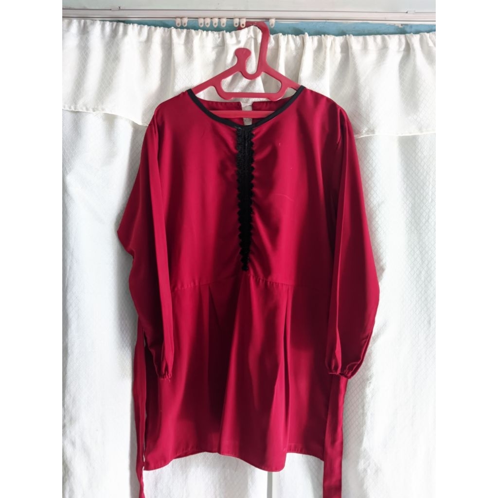 Tunik/ baju dress/ ootd kekinian