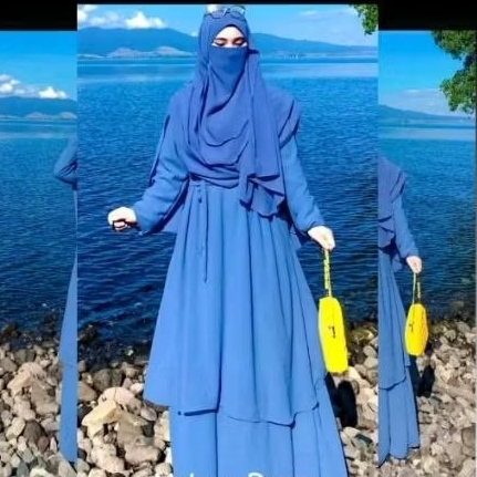 baju dress/ gamis / ootd kekinian wanita