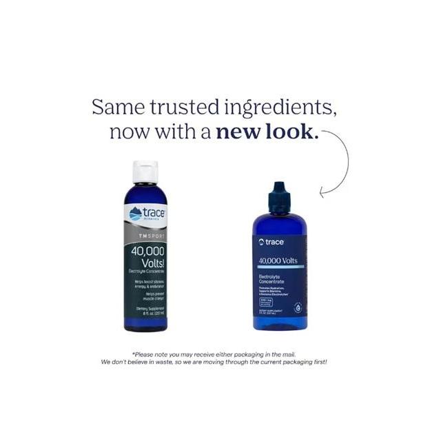

Trace Minerals 40,000 Volts Liquid Electrolyte Concentrace Drops 237ml