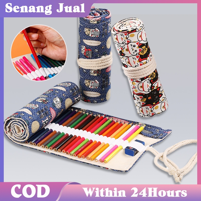 

Tempat Pensil Kotak Untuk Pelajar 24 Lubang Untuk Pelajar Alat Tulis Organizer Meja Sekolah