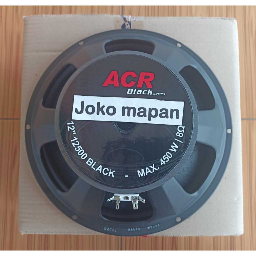 SPEAKER ACR 12 INCH 12500 BLACK WOFER 450W 8 OHM