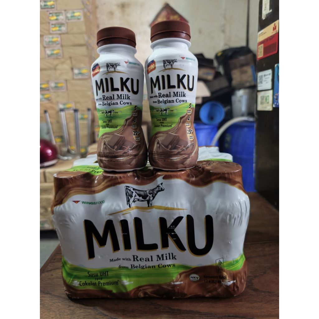 

Milku Coklat Botol 200ml