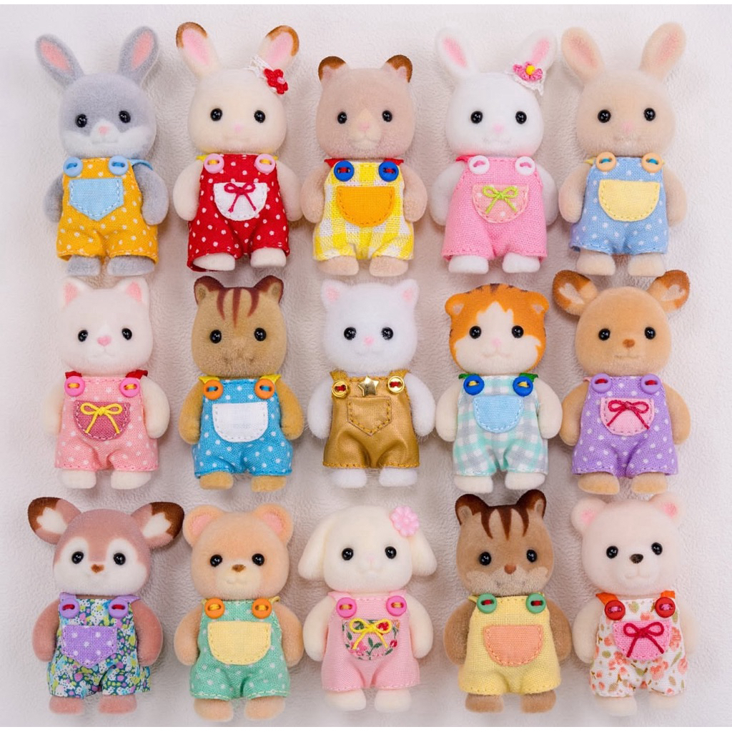 NEW sylvanian sonny angel hanami brown rabbit ciel flora squirrel teknik ghost cat gosket snow leopa