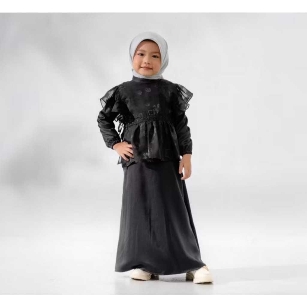 Ermelinda Dress zoya anak - dress anak - gamis anak - dress fromal anak zoya - Dress Girl