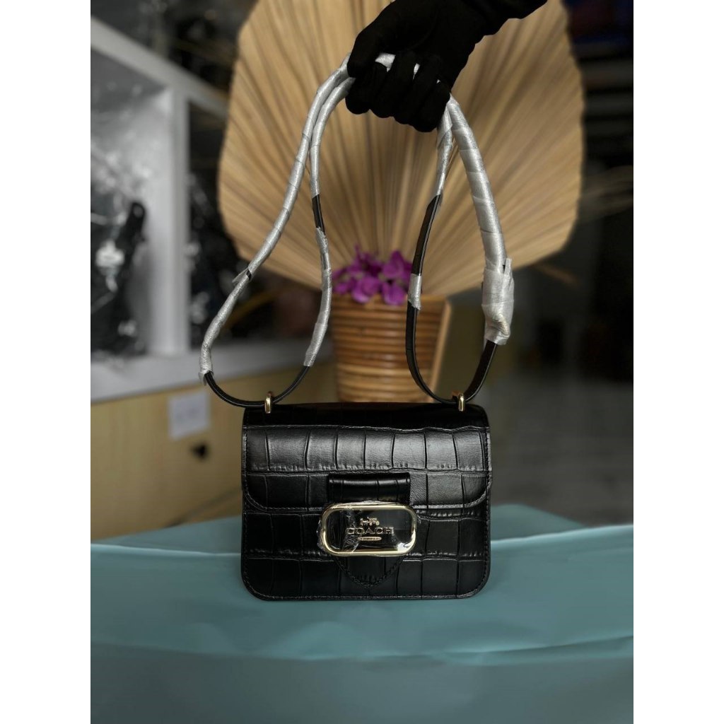 COC CN313 BAG l TAS WANITA l TAS BRANDED l SHOULDER BAG l SLING BAG l COC MORGAN CROCO BAG AUTHENTIC