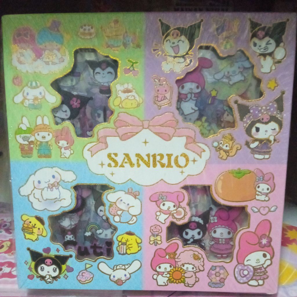 

setiker sanrio 100pcs