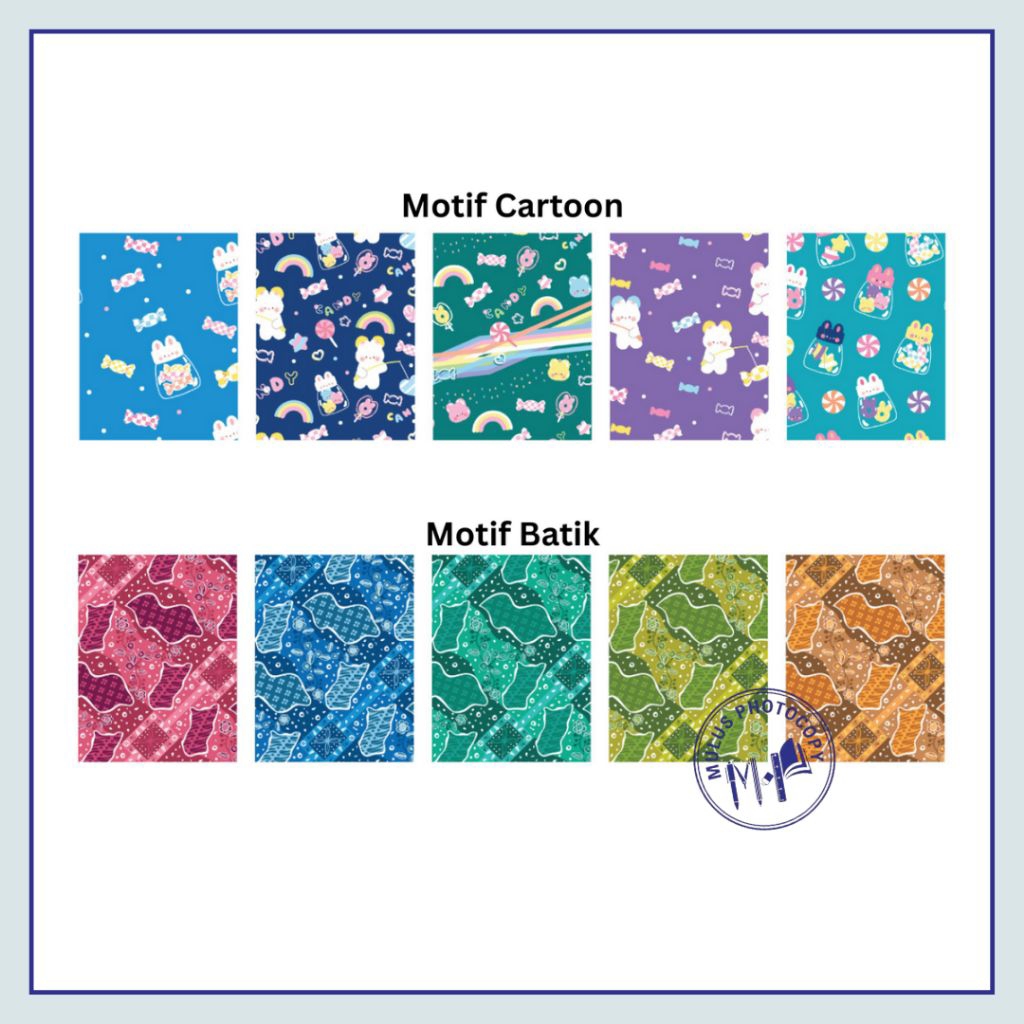 

kertas Kado Sidu motif batik bungkus kado