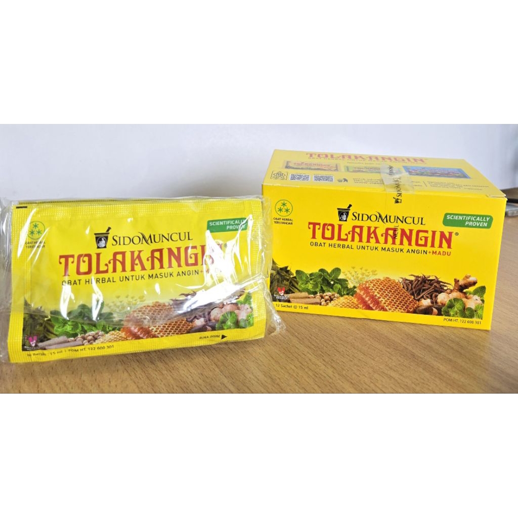 

TOLAK ANGIN CAIR 12 sachet @ 15 ml