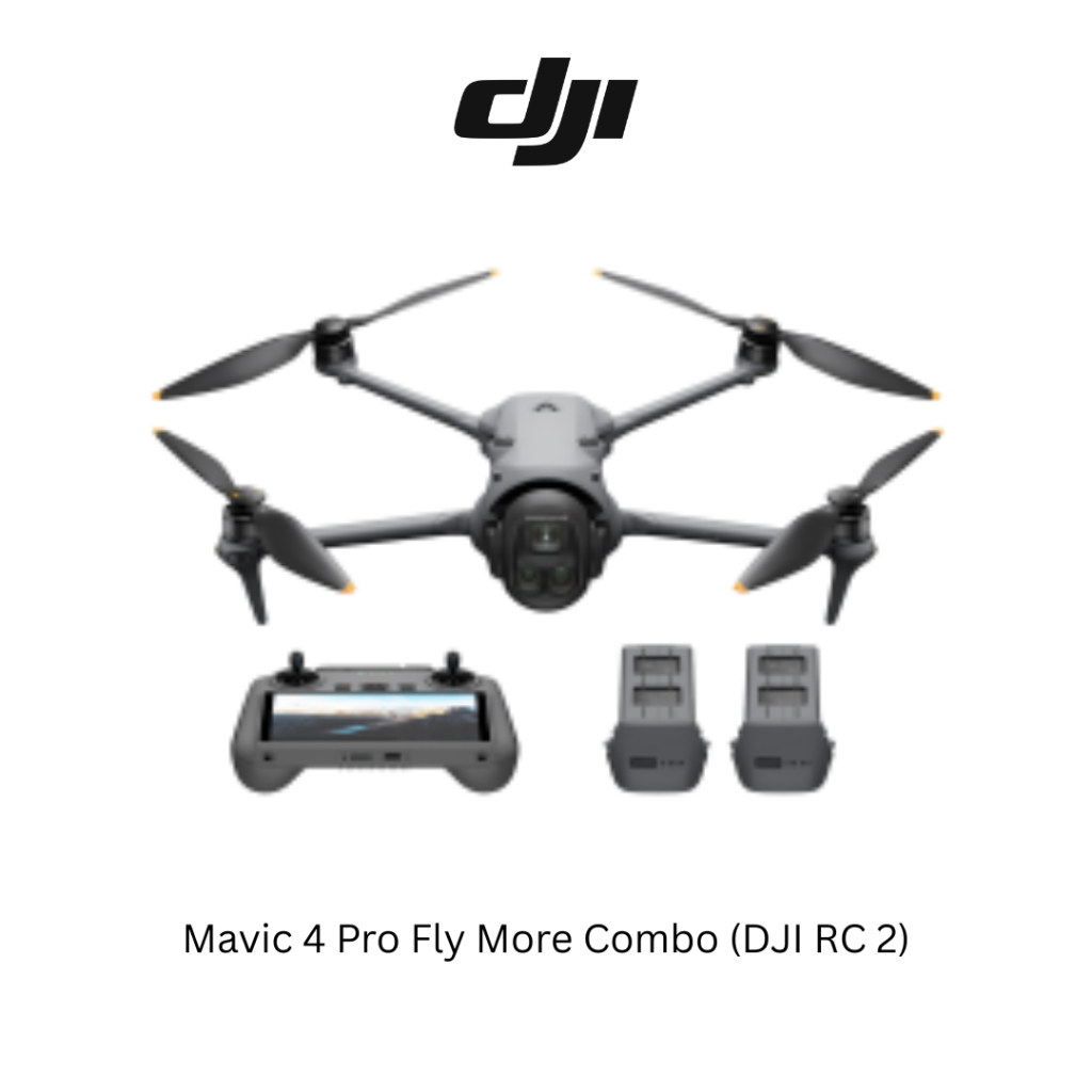 DJI Mavic 4 Pro Fly More Combo (DJI RC 2) - Drone Mavic 4 Pro Combo (DJI RC 2)