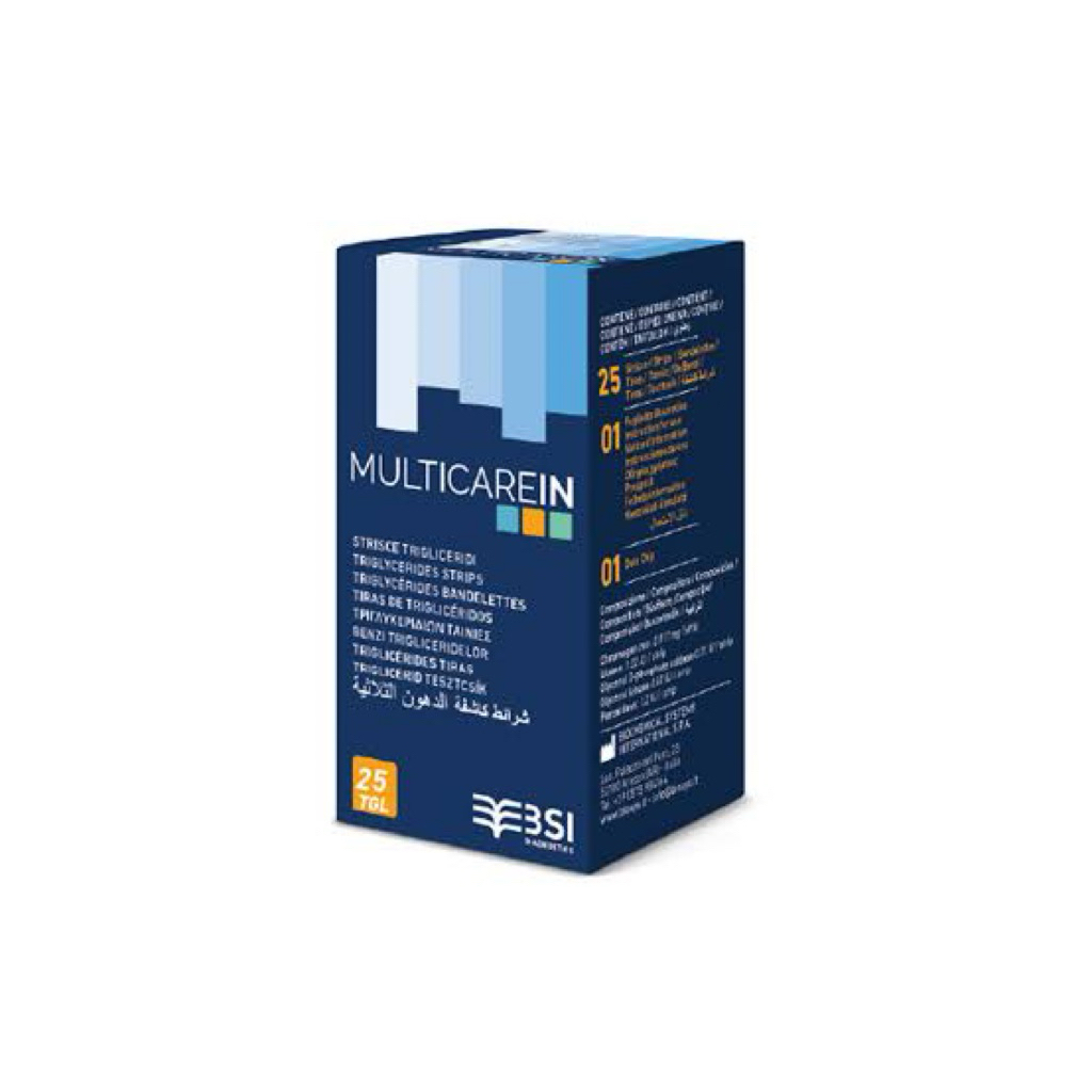 Multicare In TG Trigliserid | Strip Trigliserida Multicare In ED 03/2027