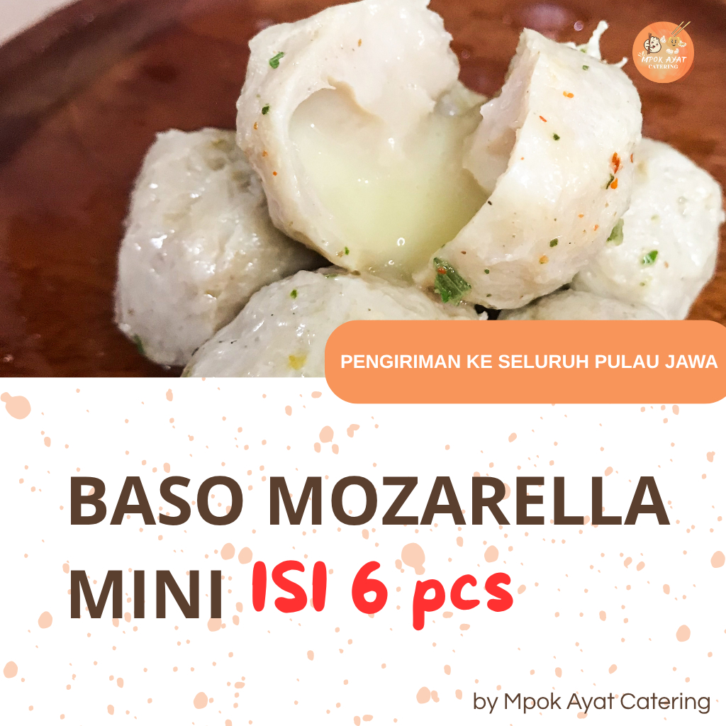 

BASO MOZARELLA ISI 6 PCS JAJANAN FROZEN FOOD SIAP SAJI