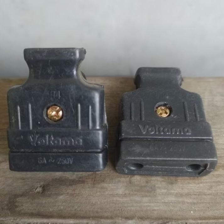 Contra Kontra Steker gepeng Hitam Voltama