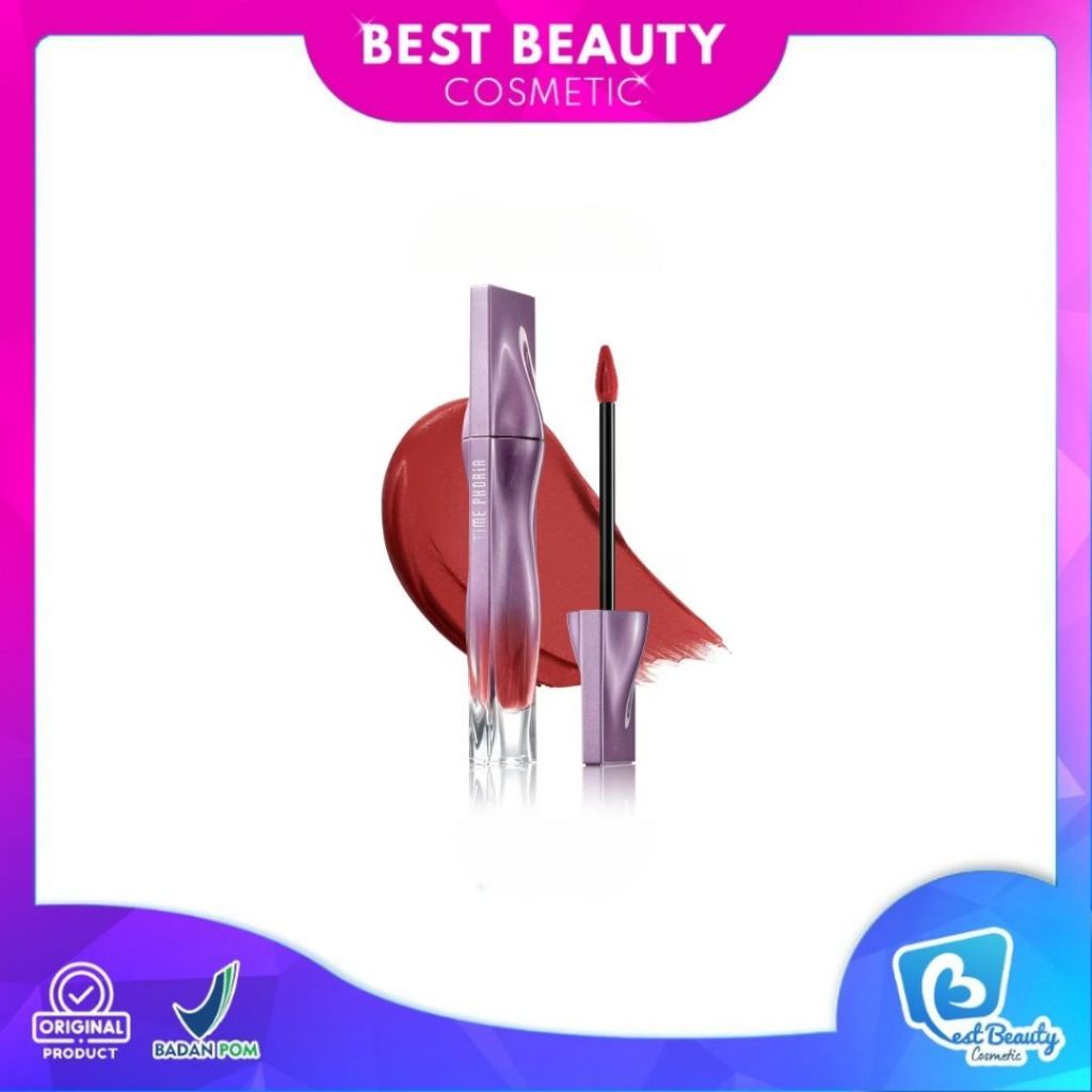 TIMEPHORIA Nebula Velvet Lip Cream Waterproof Lipstik Longlasting Time Phoria | Best Beauy Cosmetic 
