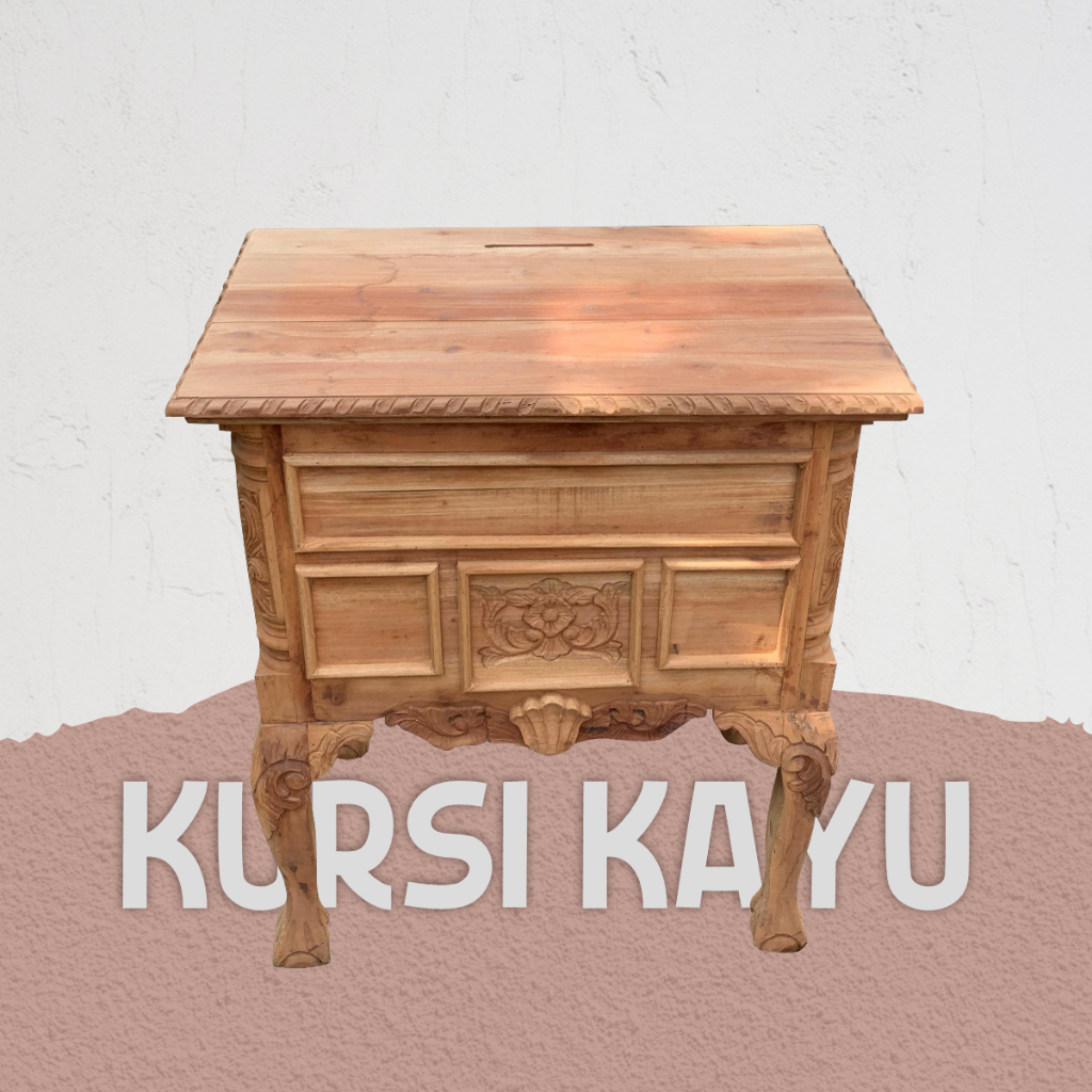 NAKAS ANGPAO LOBOY KAYU MAHONI KLASIK TERMURAH