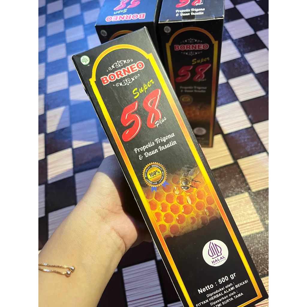 

Madu Borneo Super 58 Plus Halal