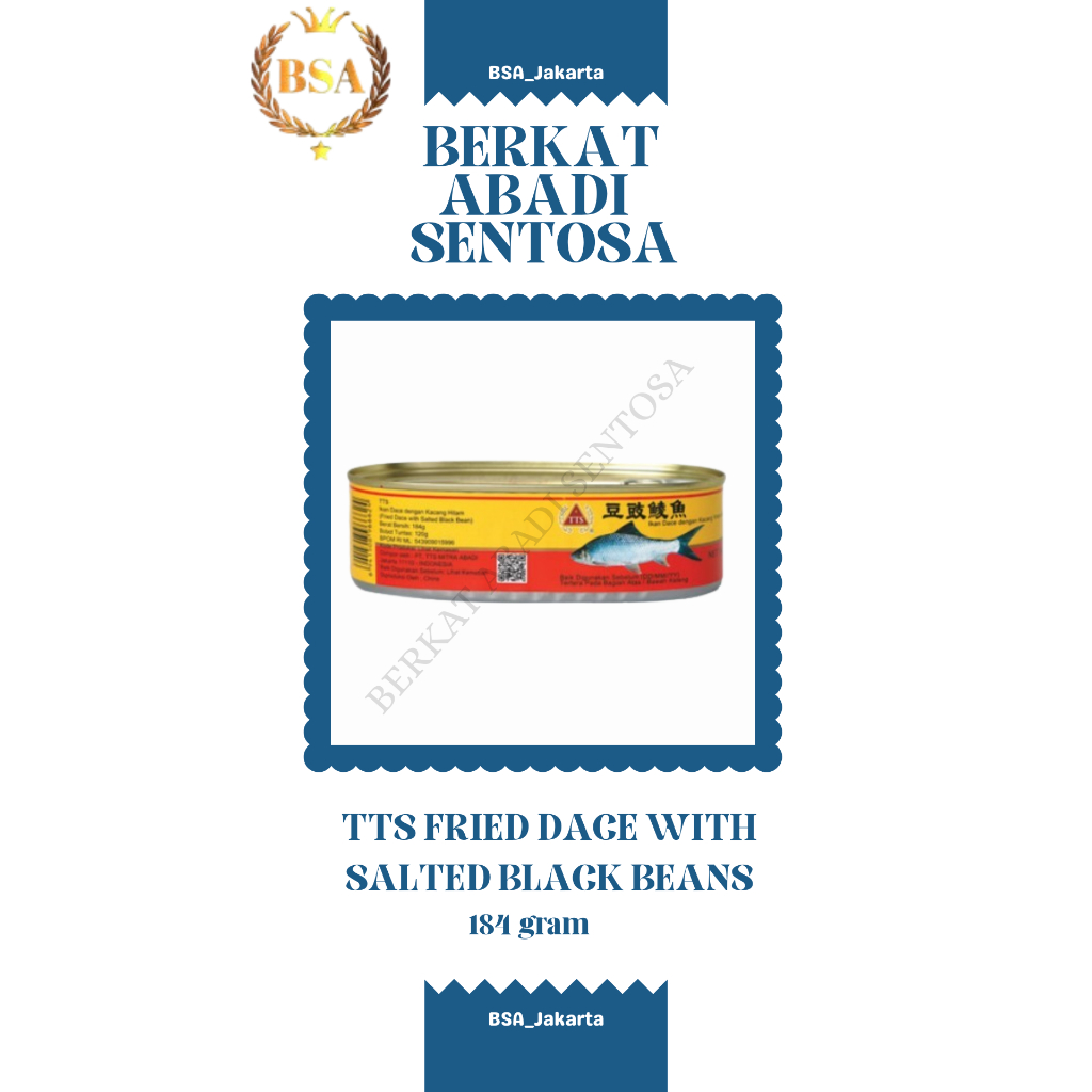 

TTS FRIED DACE WITH SALTED BLACK BEANS (184 GR)