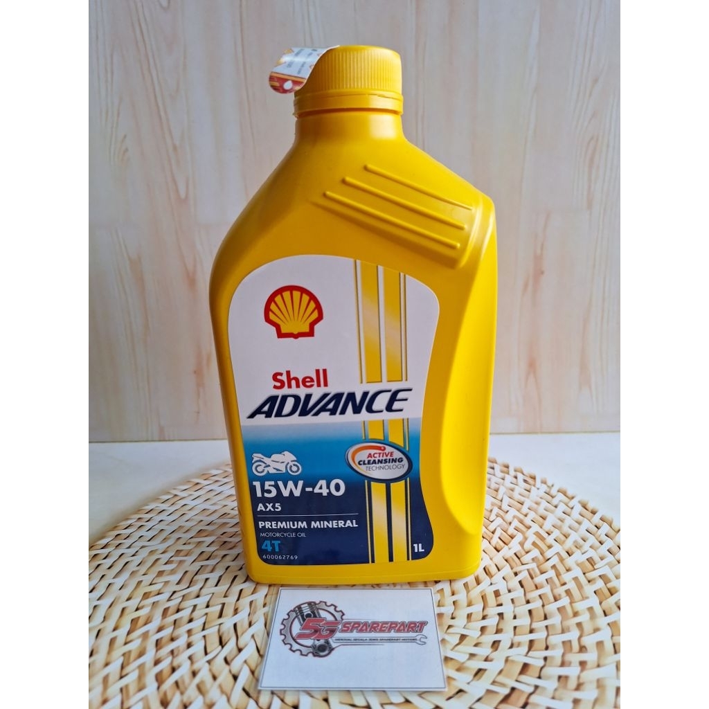 OLI SHELL ADVANCE AX5 1L 15W-40