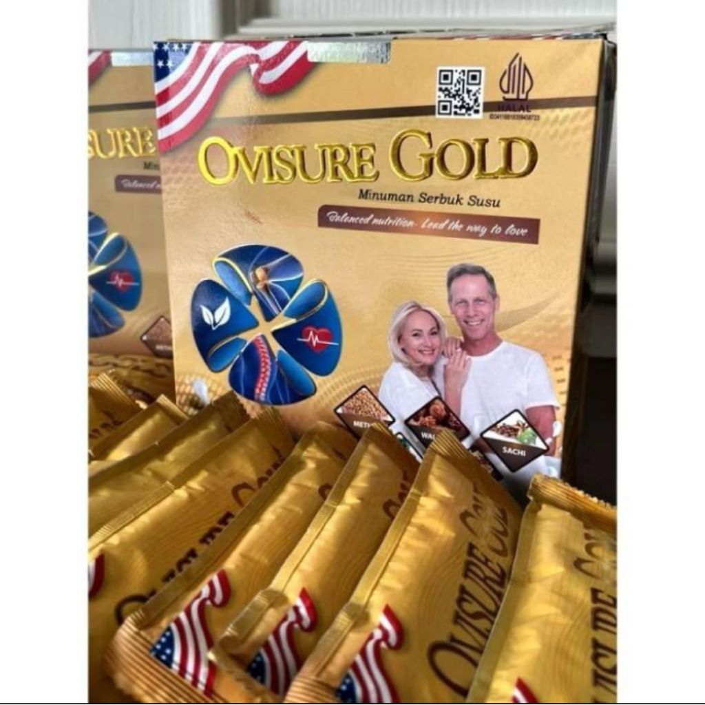 

Oviser Gold Original Susu Tulang Sendi Ampuh - 1Box