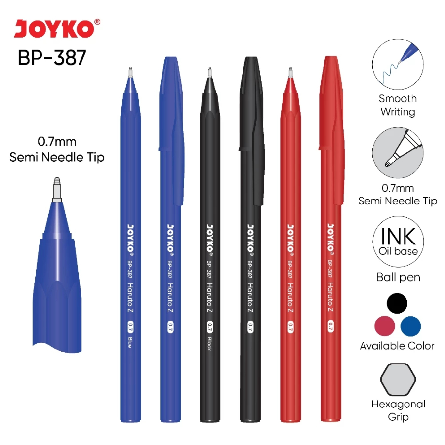 

JOYKO - Ball Pen Pulpen Pena BP-387 Haruto Z 0.7 mm