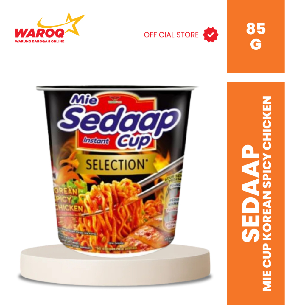 

SEDAAP MIE CUP KOREAN SPICY CHICK 85GR (DUS)
