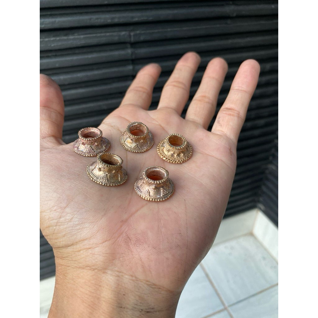 mendak model lawasan casting bahan tembaga