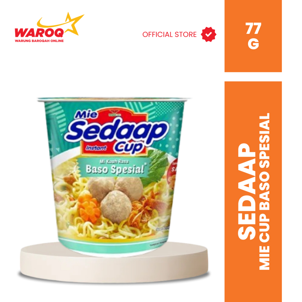 

SEDAAP MIE CUP BASO SPESIAL 77GR (DUS)