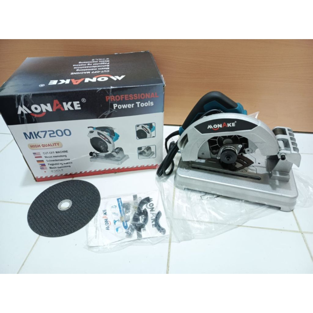 MESIN CUTTING MONAKE MK7200 7INCH MESIN POTONG BESI 7INCH