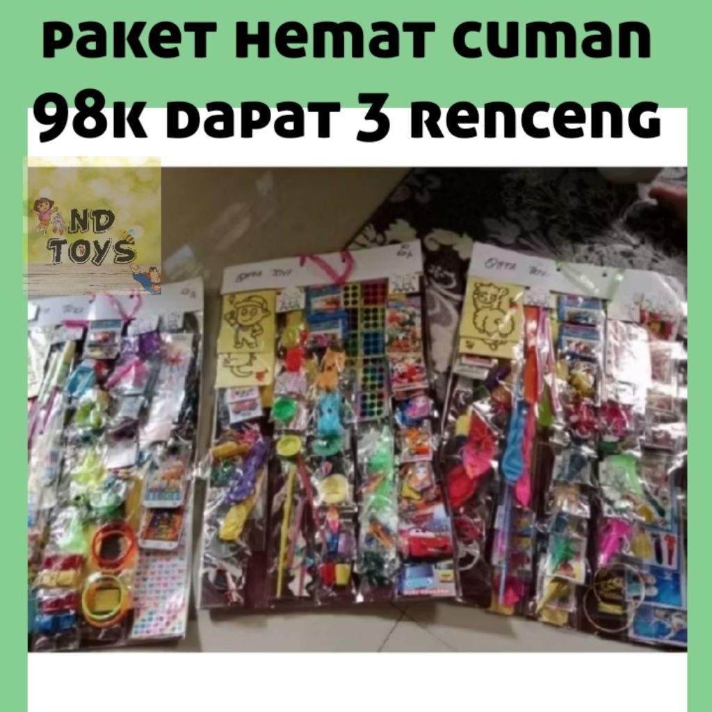 Paket hemat mainan renteng dapat 3 renteng siap jual#mainananakanak titip ketoko toko atau warung