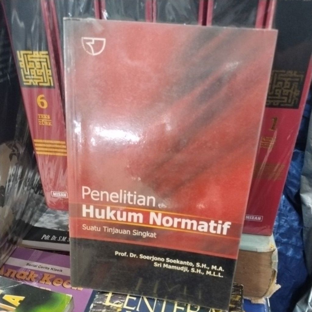 BUKU ORIGINAL PENELITIAN HUKUM NORMATIF