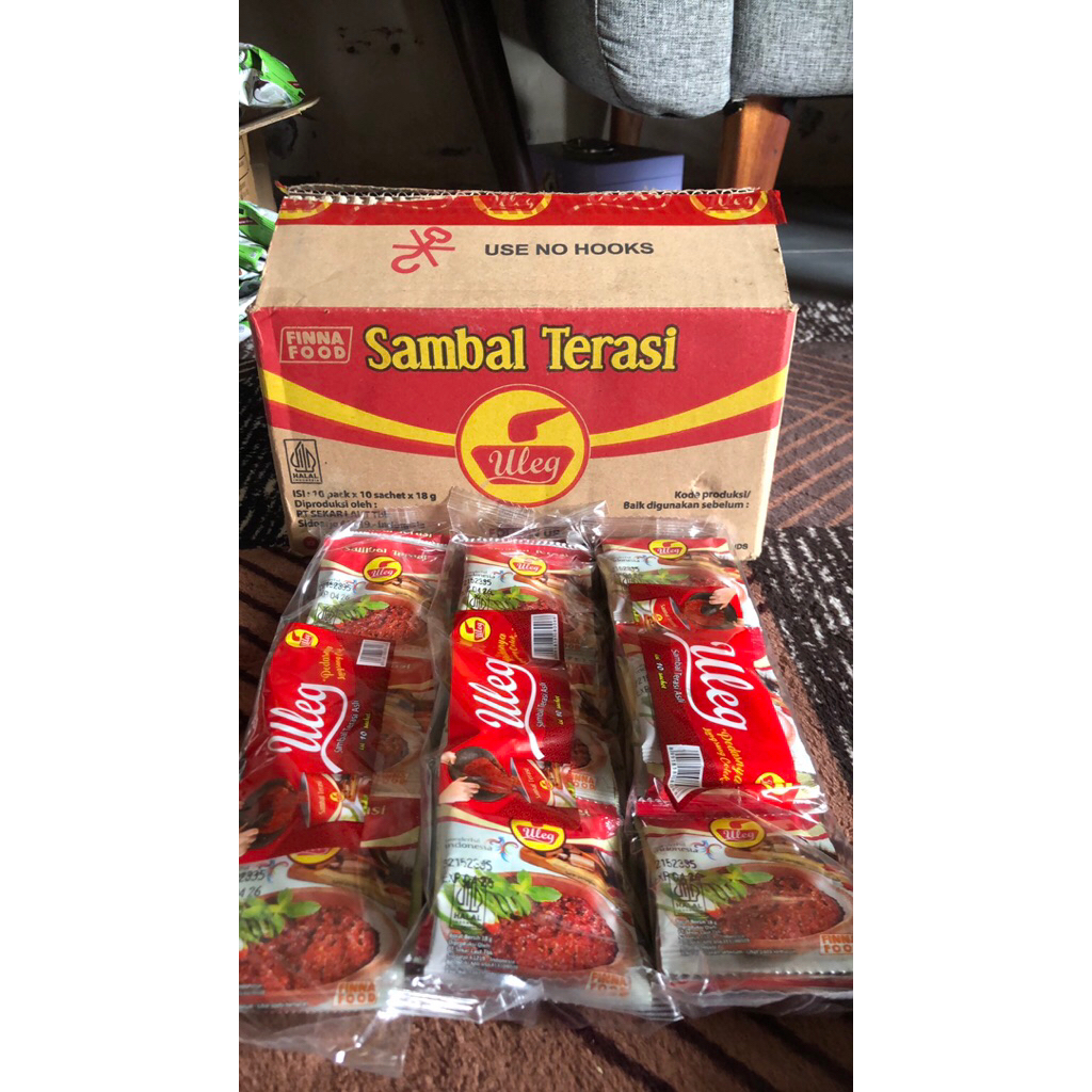 

Promo Paket 3 Renceng/ 30 Pcs Sambal Terasi finna