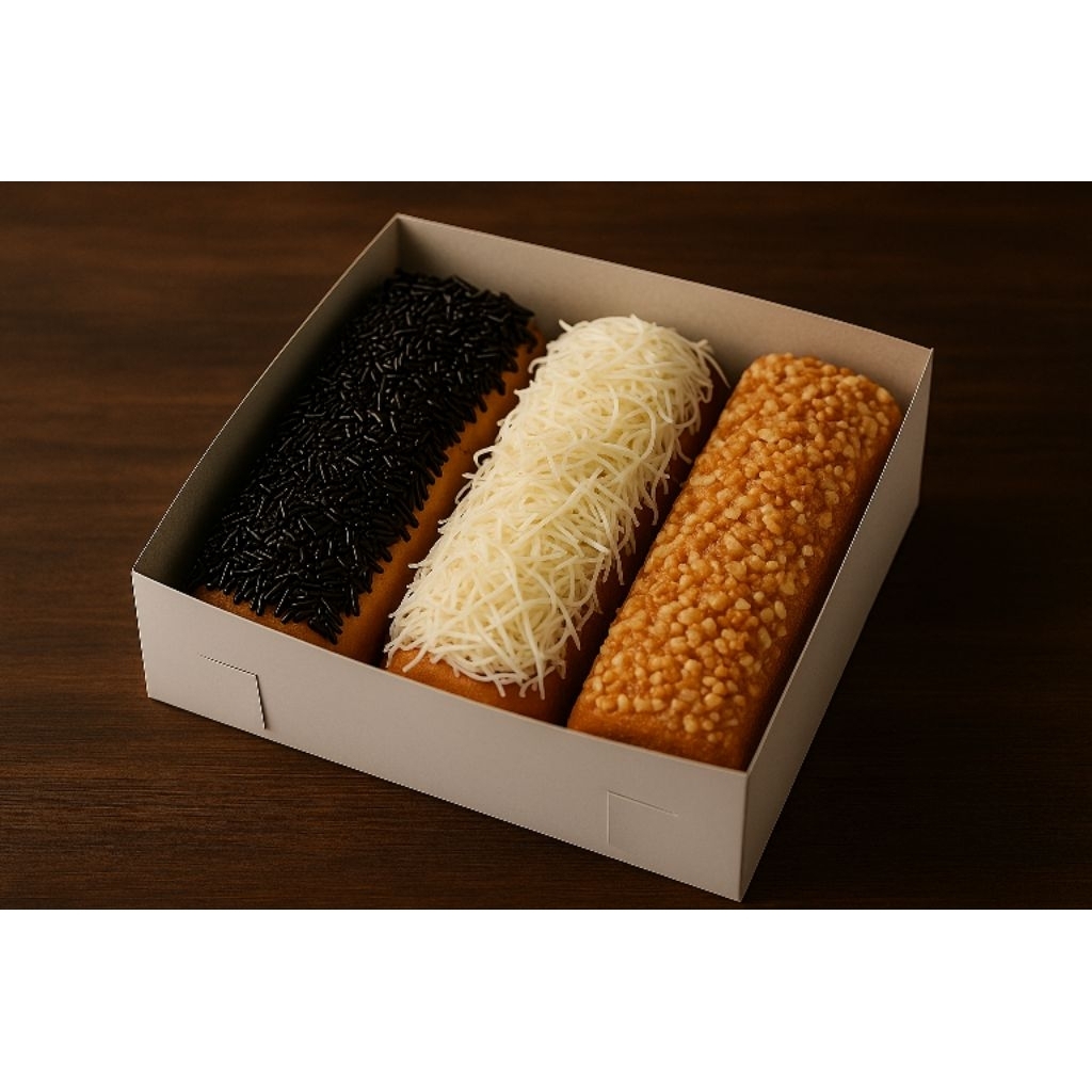 

Bolu Tiga Rasa: Satu Kotak, Tiga Kenikmatan