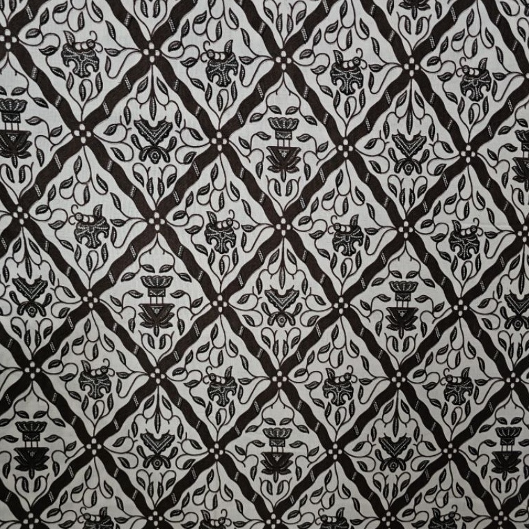 KODE U97C Kain panjang batik  jarik panjang batik sidomukti putih