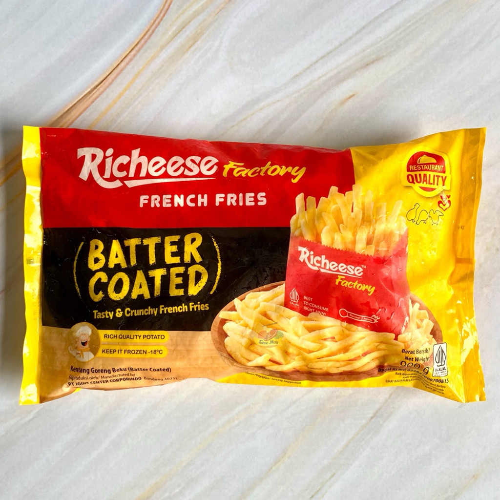 

Richeese Factory French Fries Batter Coated 900gr