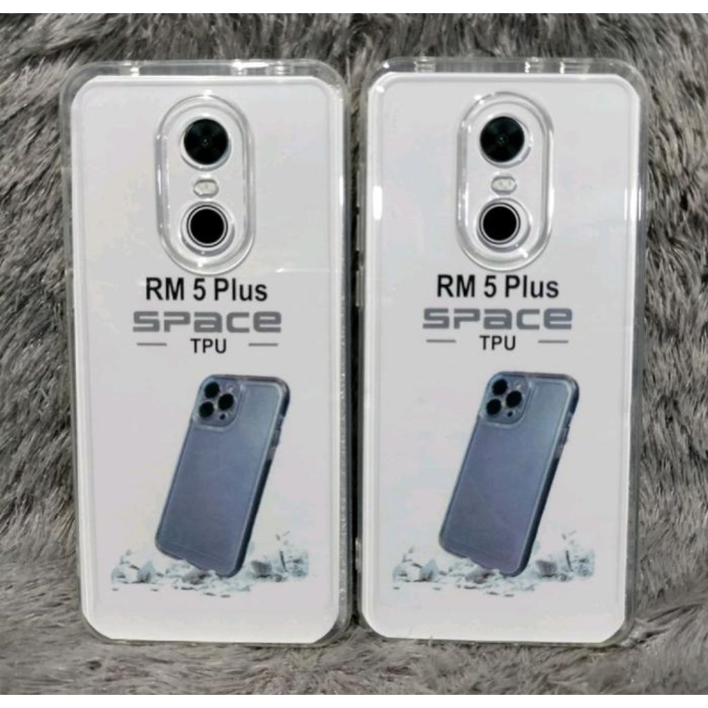 Softcase Bening Xiaomi Redmi 5 Plus+ Casing Transparan full Pelindung Camera