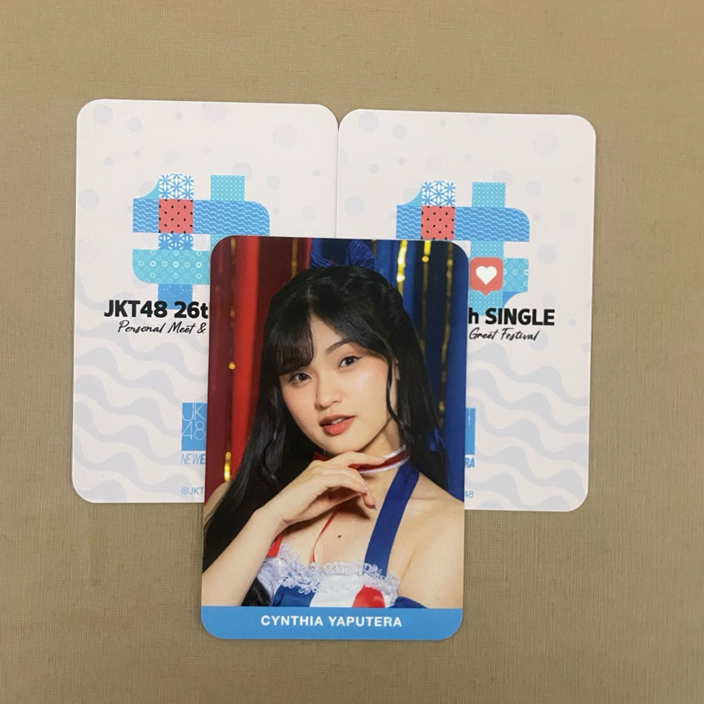 Photocard Circus Cynthia JKT48 #Sukinanda 26th Single Meet & Greet