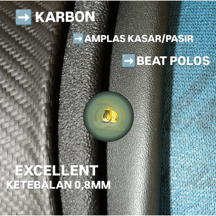 KAIN KULIT JOK MOTOR METERAN / LEMBARAN MEREK EXCELLENT