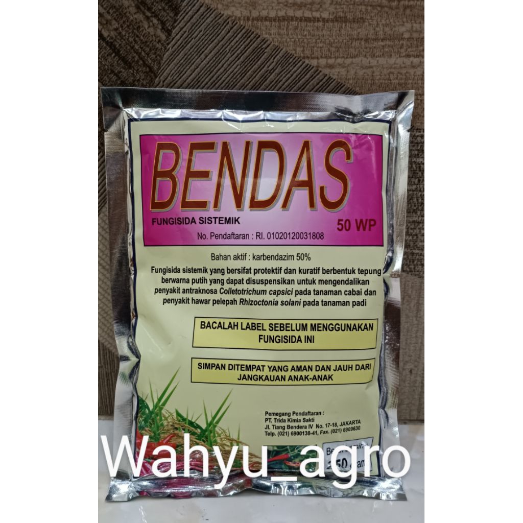 FUNGISIDA SISTEMIK,BENDAS-250gr.
