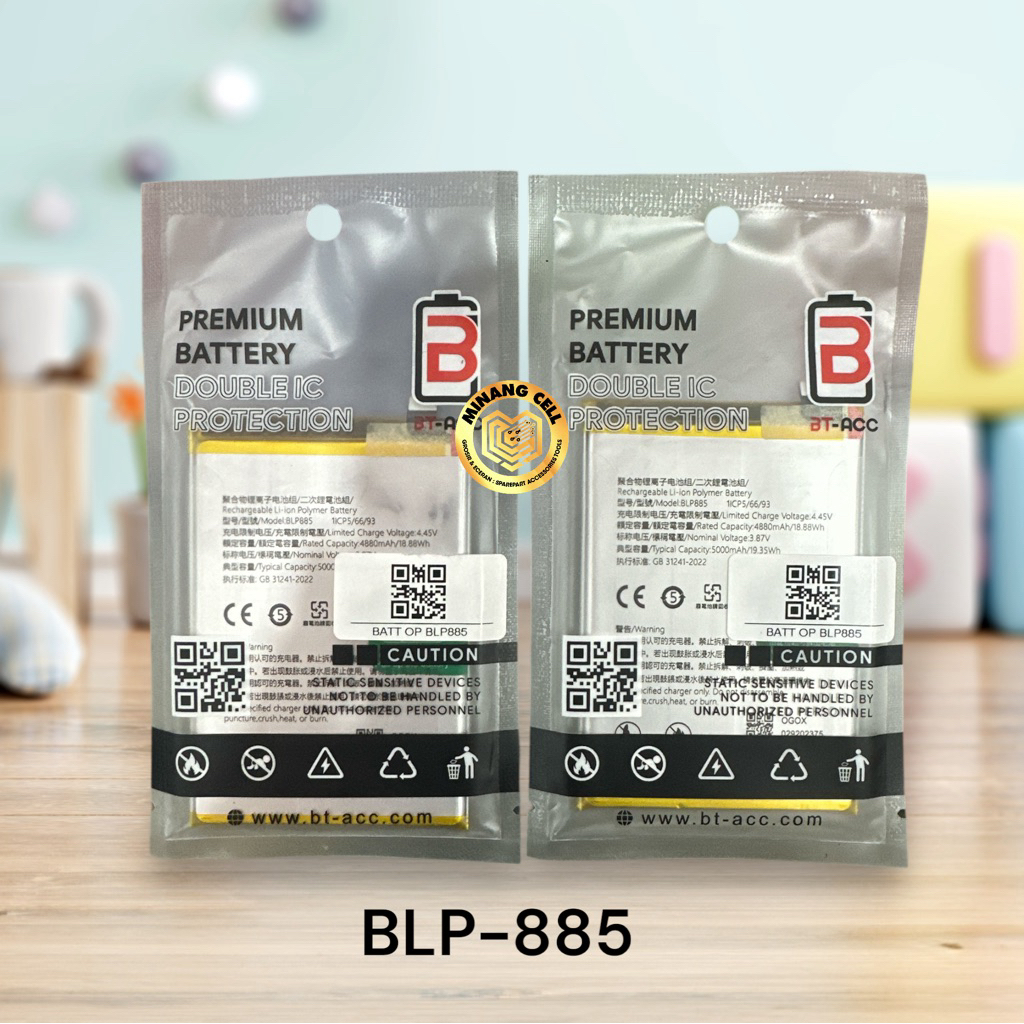 BATRAI /BATERAI BLP 885 OPPO A76/ OPPO A96