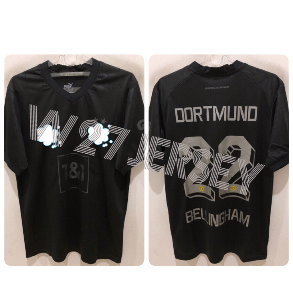 JERSEY ORTMUND BLACKOUT 2022-2023 name player Bellingham