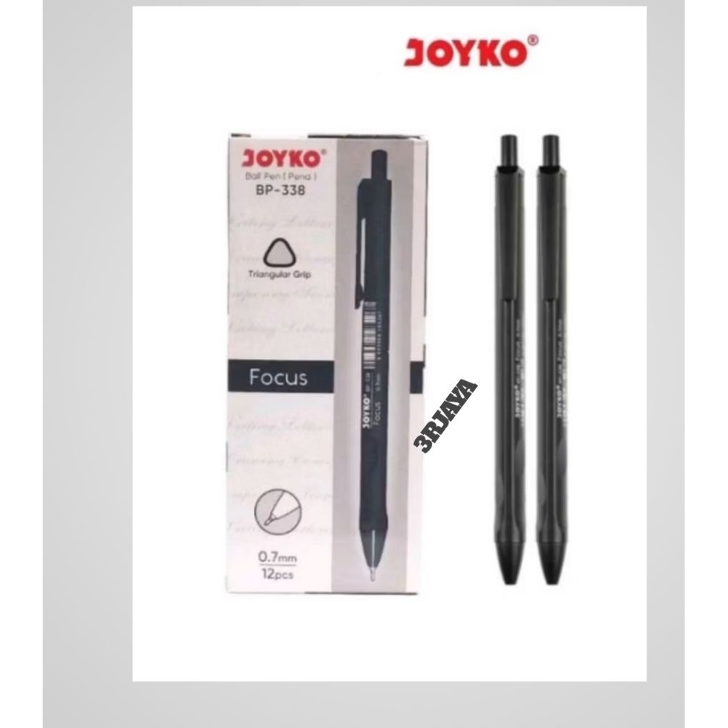 

pulpen joyko vocus BP-338 0,7mm warna hitam