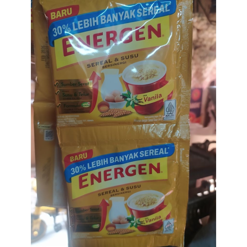 

ENERGEN VANILA& COKLAT Renceng (10pc)