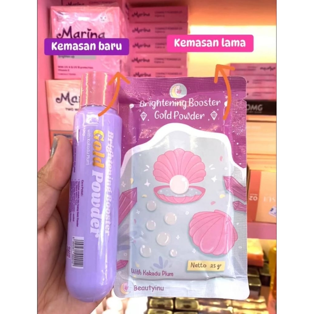 brightening booster gold powder