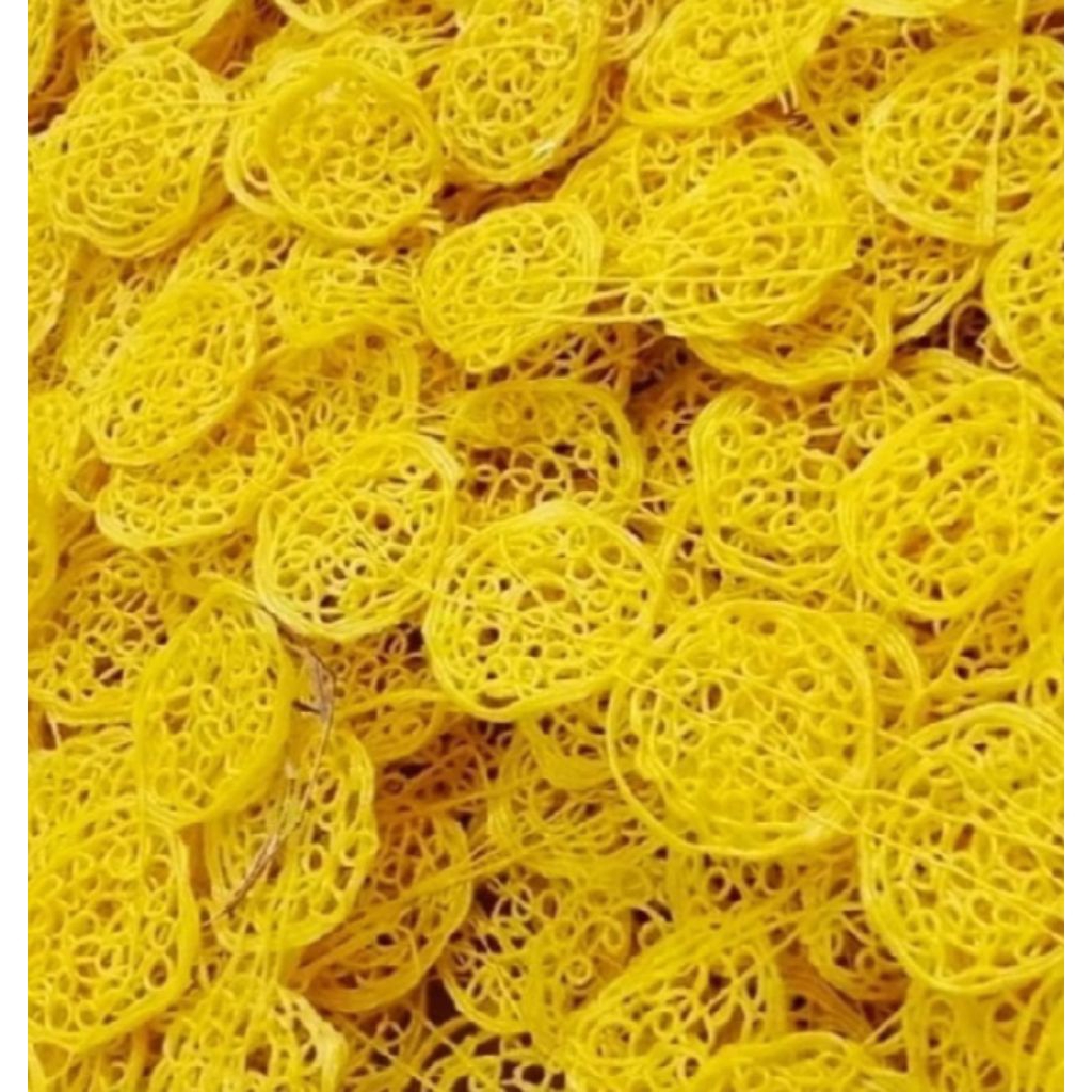 

Krupuk Mie kuning Mentah 250 Gram